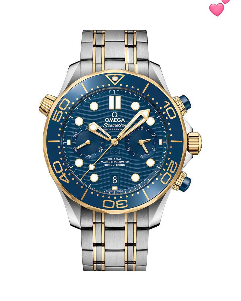 Armani 7AA Premium Chronograph Men’s Watch | All Working Analog Wrist Watch with Metal Strap | Quartz Movement & Original Lock